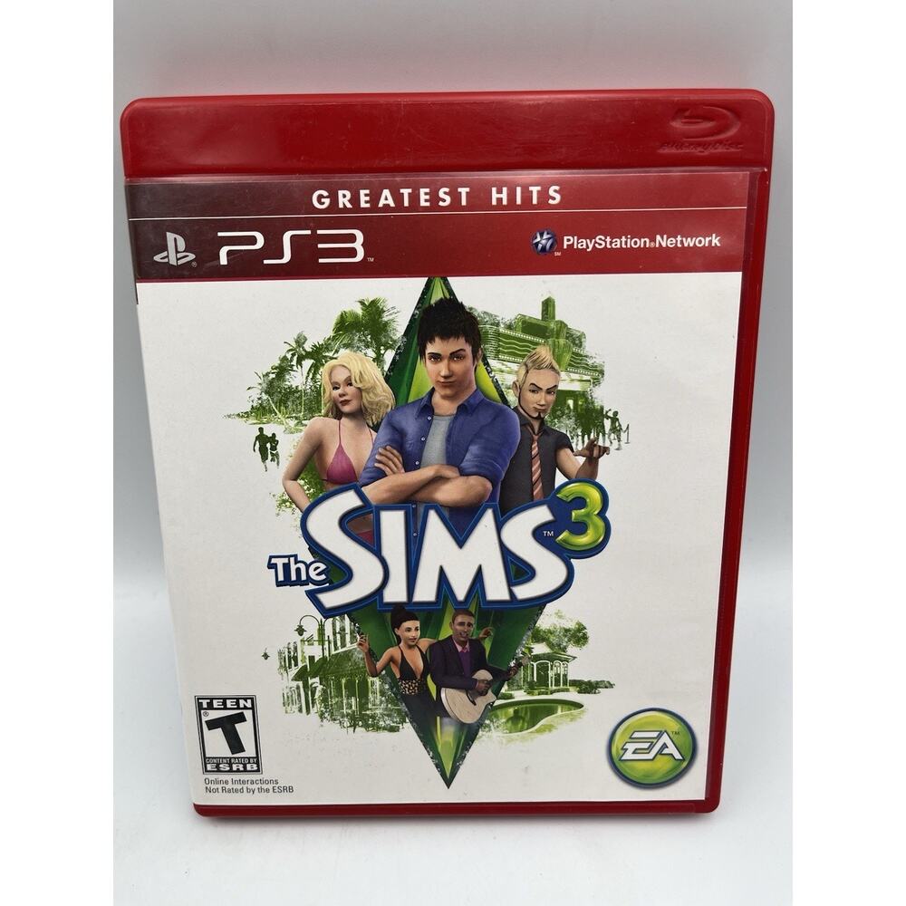 The Sims 3 - Greatest Hits (Sony PlayStation 3, 2012) Complete and Tested